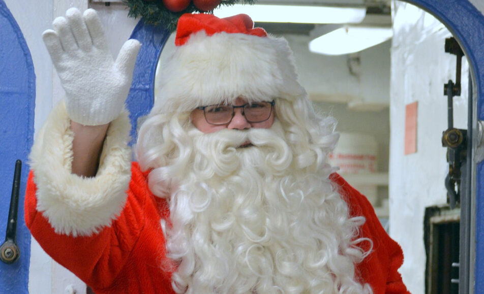 Santa onboard